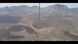 TPH35 Téléphérique  Teleferico del Teide  Tenerife montée [upl. by Paine]