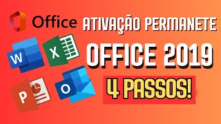 ATIVAÇÃO DO OFFICE 2019 PERMANENTE  PASSO A PASSO SIMPLES E RÁPIDO [upl. by Neeron]