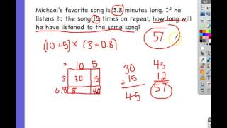 Multiply Using Expanded Form [upl. by Woodberry]