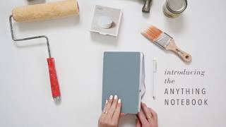 The Anything Notebook  Promptly Journals [upl. by Elleinod]