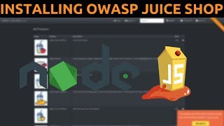 How To Install OWASP Juice Shop [upl. by Haissem155]