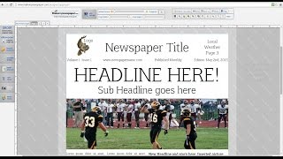 Print a Newspaper and How to Make a Newspaper [upl. by Jerrold]