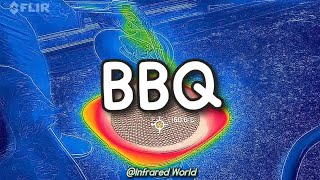 BBQ infrared infraredworld Ircamera thermal [upl. by Hnirt89]