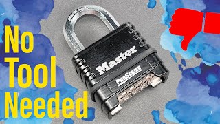 1521 Decoding Master Combination Padlock Model 1178 [upl. by Paschasia]