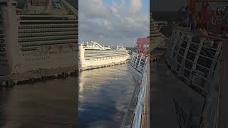 Harmony of the Seas Docking in Cozumel Mexico 1 [upl. by Yboj]