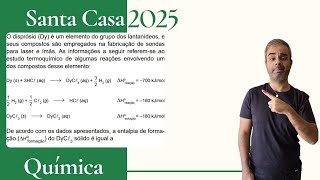 Santa Casa 2025  O disprósio Dy é um elemento do grupo dos lantanídeos e seus compostos são [upl. by Assenyl]