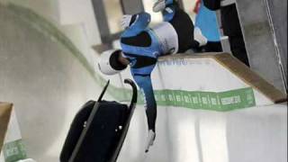 Georgian Luger Nodar Kumaritashvili Olympics luge death 2mp4 [upl. by Cousin]