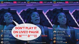 GloRilla Cusses Out Friend For Almost Leaking Her Song On Her Live😂😂😂🤦‍♂️🤦‍♂️🤦‍♂️ [upl. by Annadal]