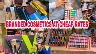 Wholesale Cosmetics Market in Hyderabad Begum Bazar Branded Items Cheap Prices Hydvlogs [upl. by Tseng390]