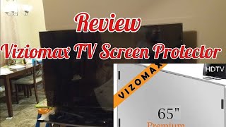 Vizomax TV Screen Protector Review and Unboxing 65quot [upl. by Gnus]