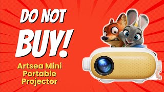 DONT BUY Artsea Mini Portable Projector Before Watching THIS 😱 9 Reasons Not To [upl. by Eenrahc224]