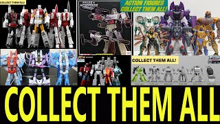 HOW THE COLLECT THEM ALL CONCEPT WORKS WITH MASTERPIECE TRANSFORMERS [upl. by Rolfston]