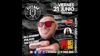 ENTREVISTA A ALEJANDRO POLACO SALVATORE  ENVIVO  OPEN993 [upl. by Ynhoj636]