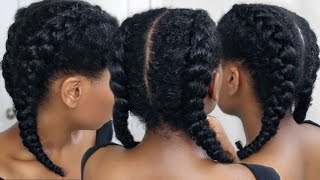 How To Cornrow Braid For Beginners  Clear Easy Steps [upl. by Conrad582]