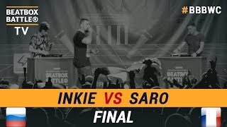 Inkie vs Saro  Beatboxing Loop Station Final  5th Beatbox Battle World Championship [upl. by Brandtr]