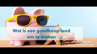 Wat is een goedkoop land om te wonen [upl. by Callas]