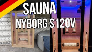 Infrarotkabine Nyborg S120V 🌡️☀️  Vollspektrum ️Infrarotkabine  Artsauna Review Unboxing [upl. by Amend]