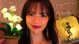 ASMR The Cutest Mini Lamp Collection 🍄🧚🐚 low light gentle whispering [upl. by Bodrogi]