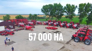 🇷🇴 LA  GROSSE FERME DEUROPE  57 000 ha 😱 AGRICOST [upl. by Erbma]