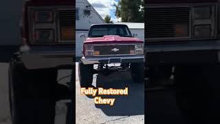 Fully Restored Chevy Square Body new [upl. by Nagaem]