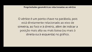 vídeo aula  vértice da parábola [upl. by Sauncho]