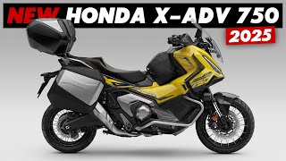 New 2025 HONDA XADV 750 Announced 14 Things To Know [upl. by Mulcahy]