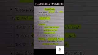 Quadratic Equation  Aspire amp Achieve [upl. by Ame]