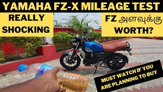 Yamaha FZ X Mileage Test  YOU WONT BELIEVE THIS [upl. by Ysak]