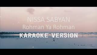 Rahman YA rahman karaoke version [upl. by Kcirrag998]