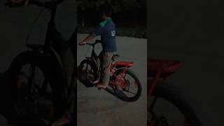 Cycling Stunts in Night ruddubuddu ytshorts stunt viralshorts youtubeshorts shorts [upl. by Hermosa299]