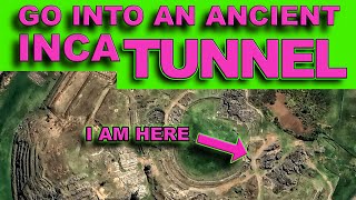 Exploring an Inca Tunnel in Sacsayhuaman PERU [upl. by Aital]