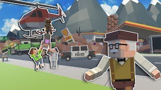 MUDSLIDE DISASTER DESTROYS TOWN amp RESCUE MISSION  Tiny Town VR Gameplay  Oculus VR Game [upl. by Alomeda]