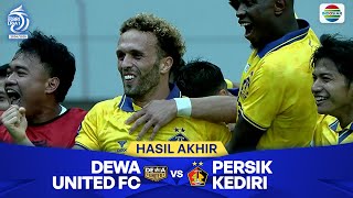 Hasil Akhir Pertandingan  Dewa United FC vs Persik Kediri  BRI Liga 1 202425 [upl. by Asilem941]