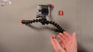 Joby GorillaPod Action Tripod  Unboxing [upl. by Melinde]