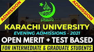 Karachi University Evening Programs Complete Details [upl. by Koziarz154]