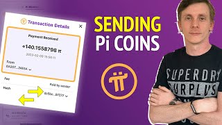 Pi Network  How to Send Pi Coins [upl. by Ciro]