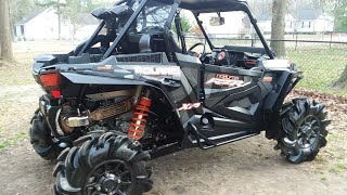 2018 Polaris Rzr 1000 Highlifter  probox audio 10 month Review [upl. by King232]