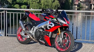 Lohnt sich der SC Project bei der Aprilia Tuono V4 Factory 1100 Euro 5  FlyBy und Soundcheck [upl. by Dorraj]