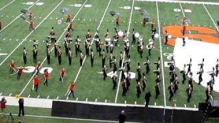 STAR TREK  BALDWINSVILLE MARCHING BAND Carrier Dome 2010 [upl. by Acirrej]