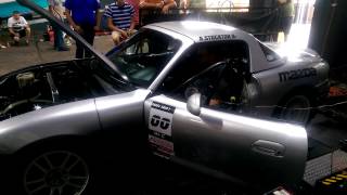 18L Miata VVT with 4AGE Silvertop ITBs Dyno [upl. by Nelleh368]