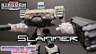 Transformers Kingdom Autobot Slammer Review [upl. by Giraldo]