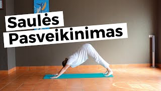 quotJogos Studijaquot 1 Saulės pasveikinimas  suryanamaskar [upl. by Au30]