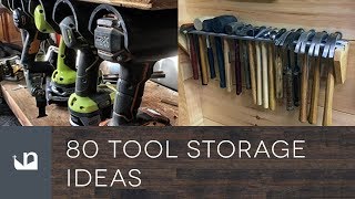 80 Tool Storage Ideas [upl. by Haddad]