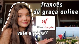 curso de francês da aliança francesa gratuito e com certificado review [upl. by Owades390]