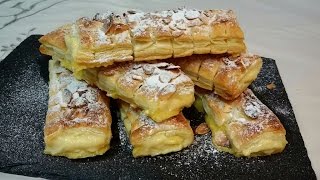 Cañas de crema pastelera [upl. by Golden]