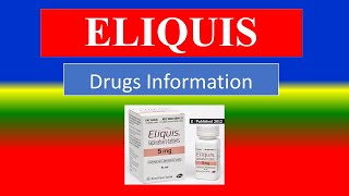 ELIQUIS  Generic Name  Brand Names How to use Precautions Side Effects [upl. by Westbrook]