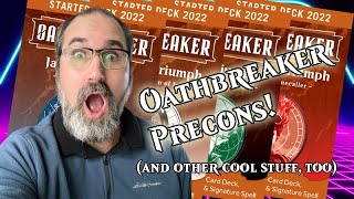 Interview Precon decks and more coming to Oathbreaker in 2022 [upl. by Ellenig294]