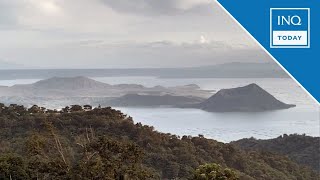 Phivolcs detects weak phreatic eruption at Taal Volcano  INQToday [upl. by Marks]