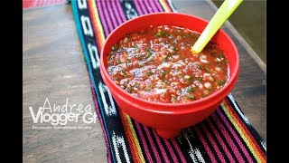 Chirmol Guatemalteco  Receta Super Facil [upl. by Llain974]