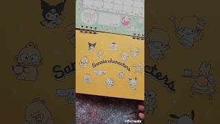 2025 Sanrio characters desk calendar sanrio hellokitty mymelody stationery [upl. by Astrea]